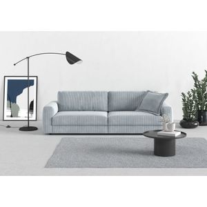 TRENDMANUFAKTUR Big-Sofa "Bourbon", (2 St.), extra tiefe Sitzfläche, wahlweise mit Sitztiefenverstellung bestellbar