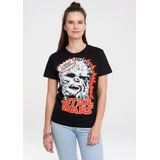 LOGOSHIRT T-Shirt "Star Wars - Chewbacca", mit lizenziertem Print
