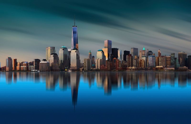 Papermoon Fototapete "Photo-Art YI LIANG, NEW YORK WORLD TRADE CENTER 1"