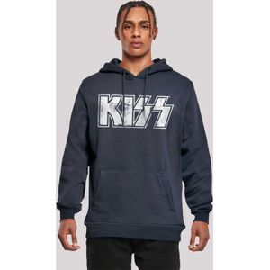 F4NT4STIC Kapuzenpullover "Kiss Rock Music Band Vintage Logo", Premium Qualität, Band, Logo