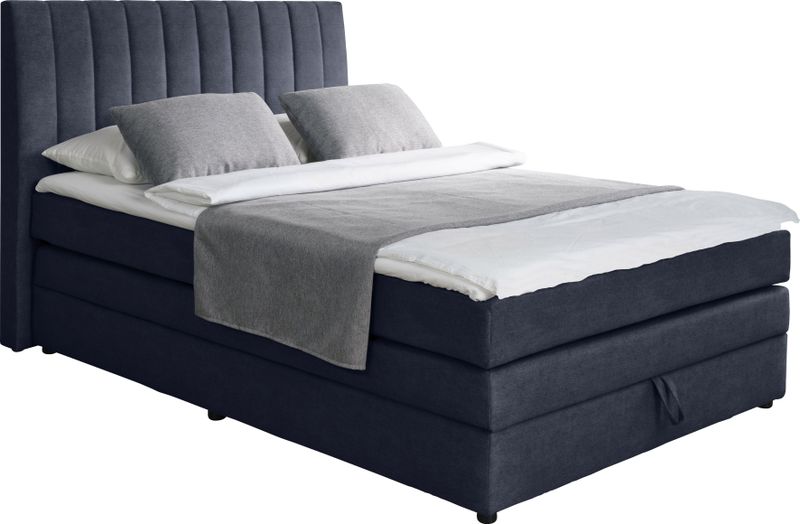 alina Boxspringbett "Marvin", inklusive Bettkasten und Topper, in diversen Ausführungen