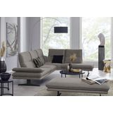 W.SCHILLIG Ecksofa "broadway, Designsofa, toller Sitzkomfort, zeitlos, elegant, L-Form", Sitztiefenverstellung, Kopfteil- & Seitenteilverstellung, Breite 284cm