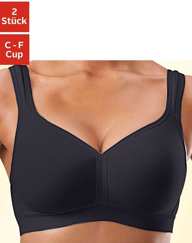 petite fleur Soft-BH, ohne Bügel aus sanfter Baumwolle