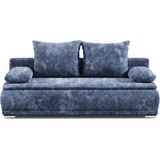 WERK2 Schlafsofa "Biggi, komfortabel und elegant, Breite 206cm,", 2-Sitzer Sofa & Schlafcouch mit Bettkasten