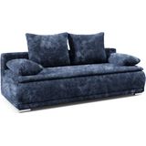 WERK2 Schlafsofa "Biggi, komfortabel und elegant, Breite 206cm,", 2-Sitzer Sofa & Schlafcouch mit Bettkasten