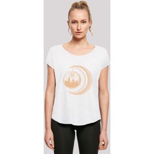 F4NT4STIC T-Shirt "Harry Potter Hogwarts Moon", Print