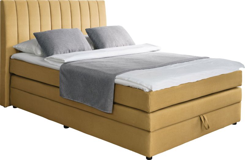 alina Boxspringbett "Marvin", inklusive Bettkasten und Topper, in diversen Ausführungen