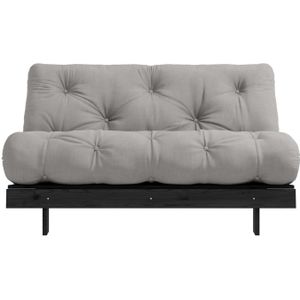 Karup Design Daybett "Roots Schlafsofa, Gästebett, Sofa inkl. Futonmatratze", Liegefläche 90/140/160 x200 cm, FSC zertifizierte Kiefer