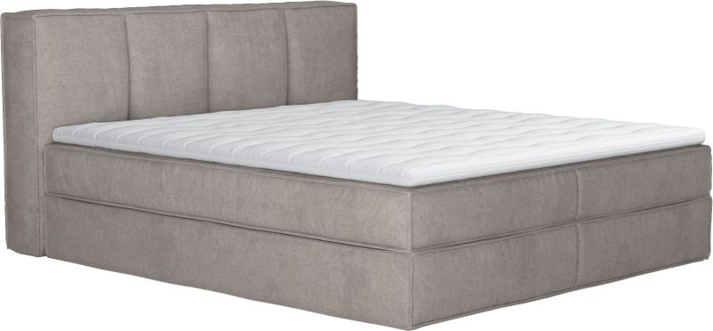 Home affaire Boxspringbett "Sacy", Boxbett inkl. Topper, 2 Matratzen, Härtegrade H2, H3 und H4 wählbar