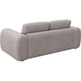 FLEXLUX 2,5-Sitzer "Molino Designsofa, Polstersofa, Einzelsofa, Couch", Kaltschaum & Stahl-Wellen für erstklassigen Sitzkomfort, Füsse Schwarz