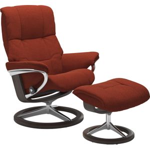 Stressless Relaxsessel "Mayfair", (Set, Relaxsessel mit Hocker), mit Hocker, mit Signature Base, Größe S, M & L, Gestell Wenge