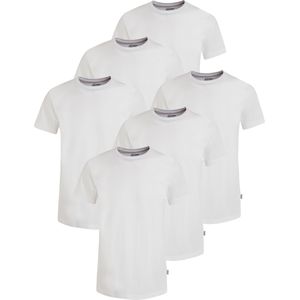 Jockey American-Shirt, (6er Pack), Flache Nähte, Relax Fit, Single-Jersey