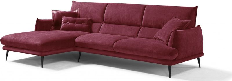 Egoitaliano Ecksofa "FUNNY, hochwertiges und aktuelles Design, bequeme Rückenlehne", hochwertiger Sitzkomfort, L-Form