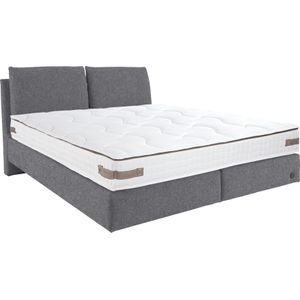 Birkenstock Boxspringbett "Linz", mit Kopfteil in Kissenoptik
