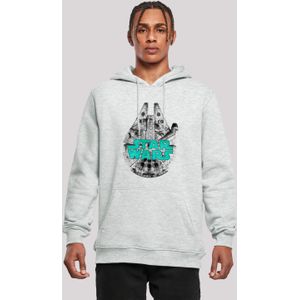 F4NT4STIC Kapuzenpullover "Star Wars Millennium Falke Grün", Premium Qualität