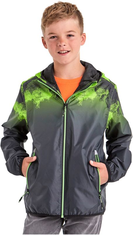 Killtec Outdoorjacke "Lyse BYS JCKT B", Leichte, wasserdichte Kinderjacke, klein verpackbar, cooles Muster