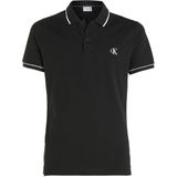 Calvin Klein Jeans Poloshirt "CK ESSENTIAL TIPPING SLIM POLO", mit Markenstickerei