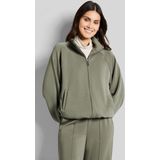 bugatti Sweatjacke, mit Stehkragen