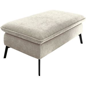 3C Carina Hockerbank "Haya", passend zum "Haya" Ottomanen-Ecksofa, Bodenfreiheit 18 cm