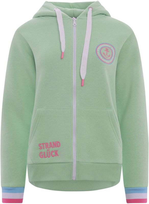 Zwillingsherz Kapuzensweatjacke