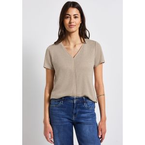 STREET ONE T-Shirt, mit V-Ausschnitt