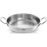 Fissler Servierpfanne "ORIGINAL-PROFI COLLECTION", Edelstahl 18/10, (1 tlg.), mit breitem Schüttrand, Kaltmetallgriffen. Made in Germany