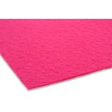 Primaflor-Ideen in Textil Läufer "PODIUM", rechteckig, 2,6 mm Höhe, Breite 100 cm, robuster Nadelfilz, Uni-Farben