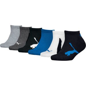PUMA Sneakersocken "PUMA KIDS BWT SNEAKER 6P ECOM", (6er-Pack), mit verstärkten Nähten
