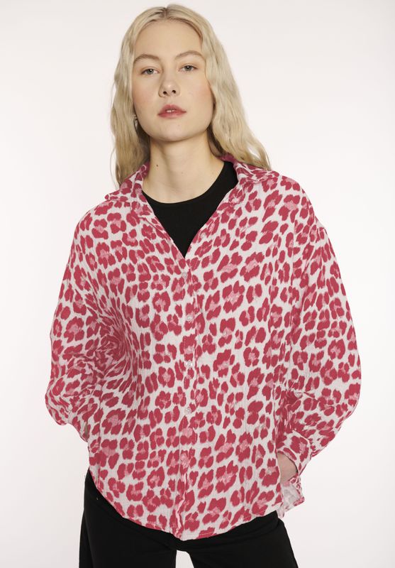 HaILY’S Druckbluse "LS C BL Le44ony", aus Musselin