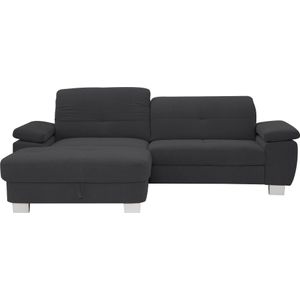 alina Ecksofa "Becca", inkl. Kopfteilverstellung, wahlweise mit Bettfunktion und Bettkasten