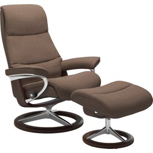 Stressless Relaxsessel "View", mit Signature Base, Größe S,Gestell Braun