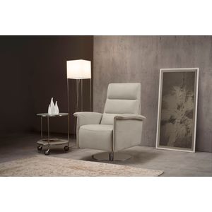 Egoitaliano Sessel "Kelly Designsessel", drehbar, manuelle Relaxfunktion mit Push-Back-Mechanismus