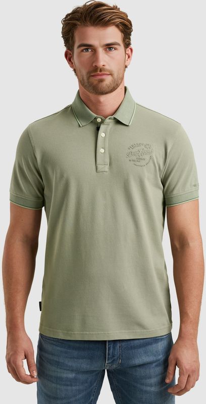 PME LEGEND Poloshirt "Short sleeve polo stretch pique package", mit Schriftzug