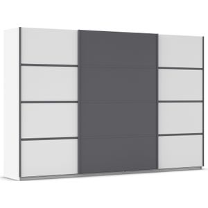 rauch Kleiderschrank "Schwebetürenschrank OTTO´s Choice Garderobe Schrank TOP ANGEBOT Avola", (in 3 verschiedenen Ausstattungen BASIC/CLASSIC/PREMIUM), mit eleganten Zierleisten in Chrom, Schwarz oder Weiß MADE IN GERMANY