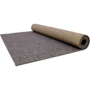 Primaflor-Ideen in Textil Läufer "PODIUM", rechteckig, 2,6 mm Höhe, Breite 100 cm, robuster Nadelfilz, Uni-Farben