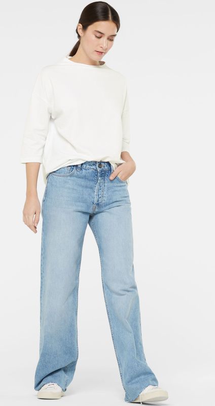 SENSES.THE LABEL Rundhalsshirt, mit Baumwolle