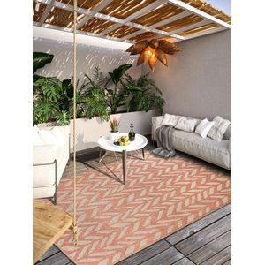 Villeroy & Boch Outdoorteppich "Georgette", rechteckig, 4 mm Höhe, In-& Outdoor, Flachgewebe, wetterfest, Terrasse, Balkon, modern, Trend