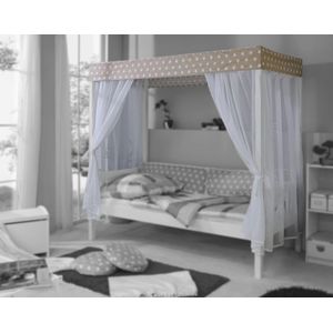 Ticaa Betthimmel "Lino", (Set, 4 tlg.), passend zum Himmelbett "Lino"