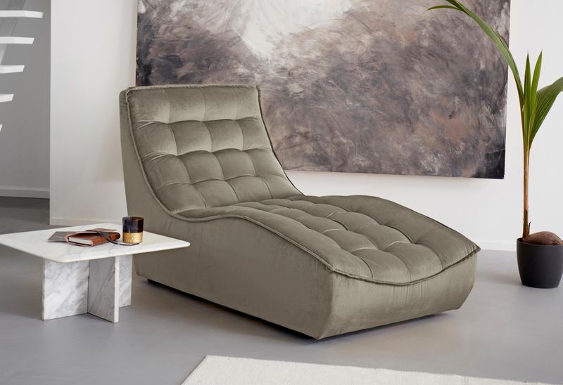 CALIA ITALIA Chaiselongue "Banjo, Designsofa, erstklassiger Sitzkomfort, als Einzelelement", oder als Modulsofa mit den passenden Erweiterungselementen stellbar