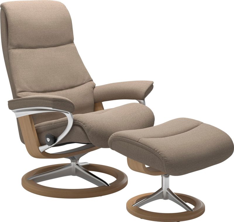 Stressless Relaxsessel "View", mit Signature Base, Größe L,Gestell Eiche