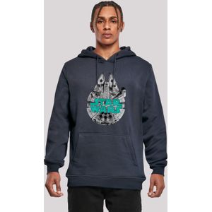 F4NT4STIC Kapuzenpullover "Star Wars Millennium Falke Grün", Premium Qualität