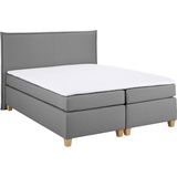 Home affaire Boxspringbett "Houssay", inkl. Topper, 5 Breiten, 2 Härtegraden auch in Überlänge 220 cm