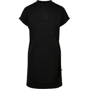 URBAN CLASSICS Shirtkleid "Urban Classics Damen Ladies Cut On Sleeve Printed Tee Dress", (1 tlg.)