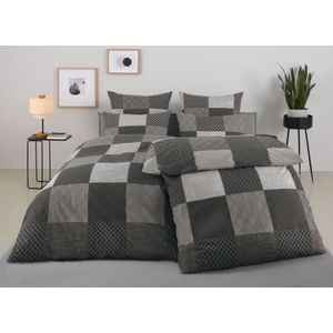 BIERBAUM Bettwäsche "Ella", in hochwertigem Renforcé, Karo Design, ab Größe 135x200 cm