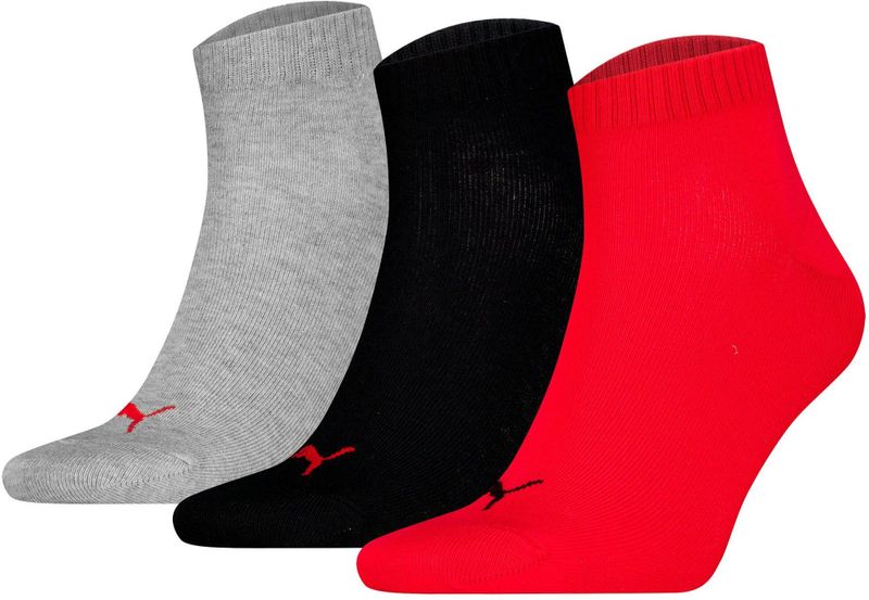 PUMA Kurzsocken "Socken Quarter Plain 3P 3er Pack"