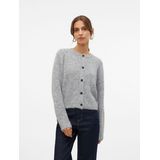 Vero Moda Strickjacke "VMNOVAH LS O-NECK BUTTON CARDI GA NOOS"
