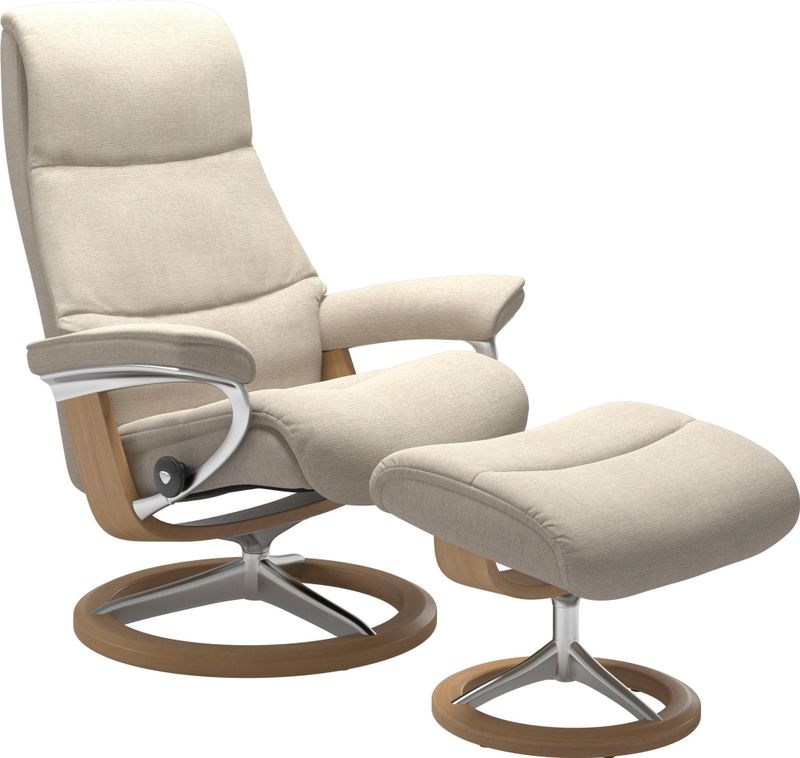 Stressless Relaxsessel "View", mit Signature Base, Größe L,Gestell Eiche
