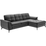 sit&more Ecksofa "Zora L-Form", wahlweise mit Bettfunktion und Bettkasten