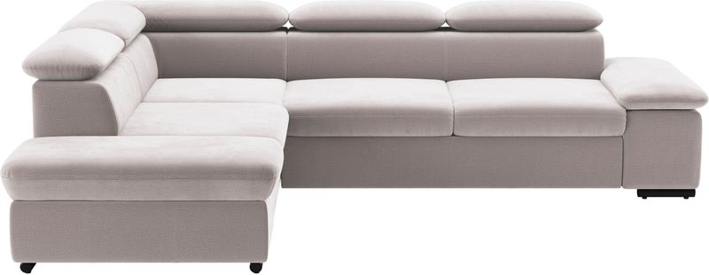 sit&more Ecksofa "Alcudia L-Form", mit Armteilverstellung, optional Kopfteilverstellung und Bettfunktion
