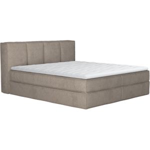Home affaire Boxspringbett "Sacy", Boxbett inkl. Topper, 2 Matratzen, Härtegrade H2, H3 und H4 wählbar